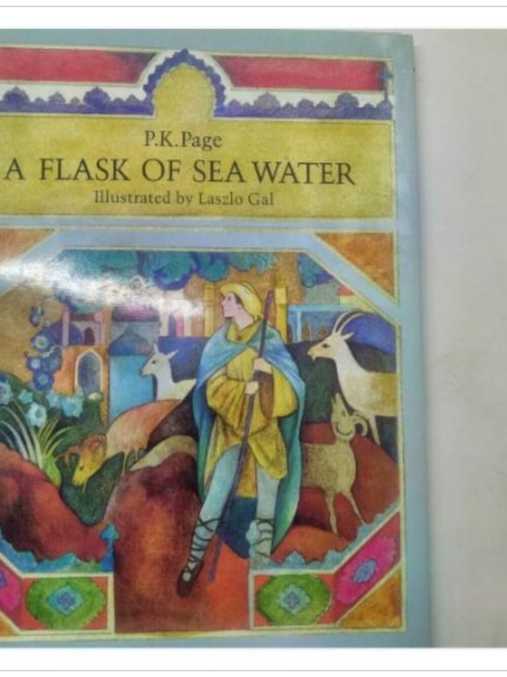 A Flask of Sea Water Illustrated Children's Book Oxford Press 1989 HC